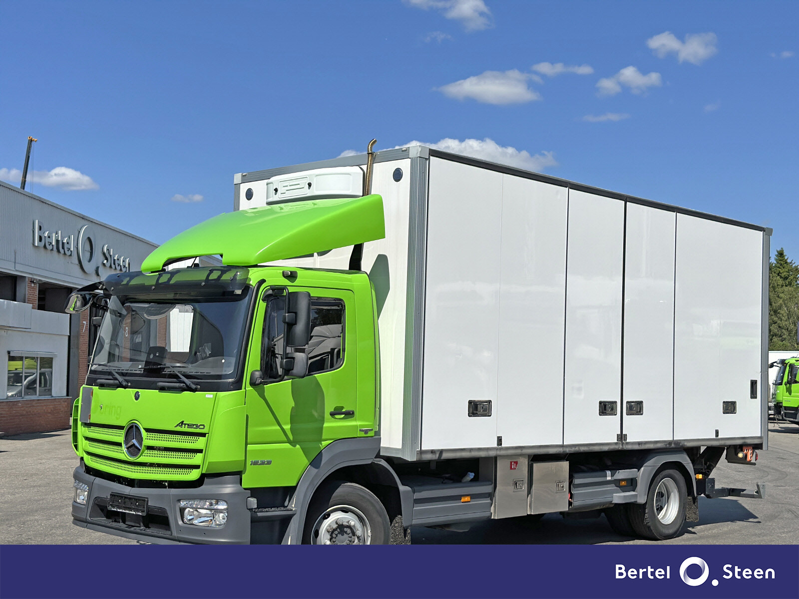 Bilde av Mercedes-Benz Atego 1523L 16 paller med sideåpning, 2 X varme